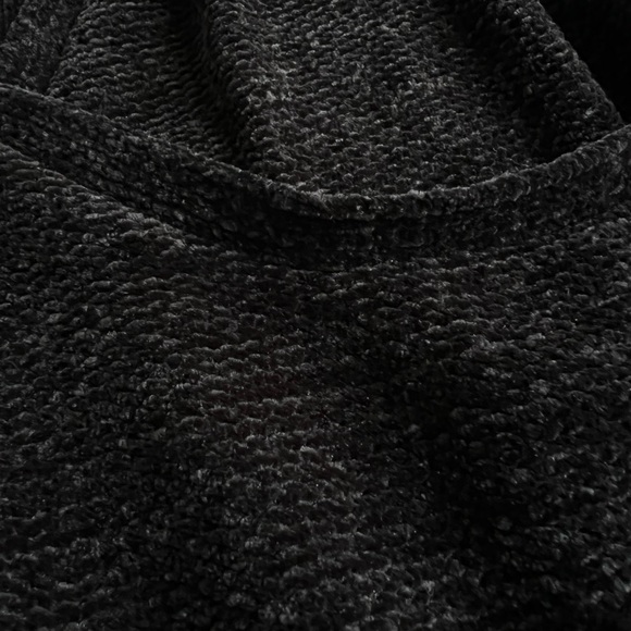 Charcoal Black Seven Sisters Soft & Cozy Wrap Sweater - Size L - Picture 7 of 8